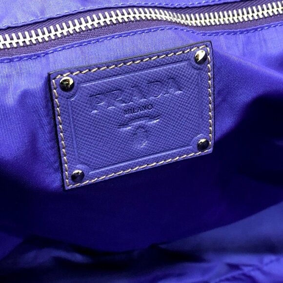 PRADA Purple Tote Bag - Picture 10 of 13